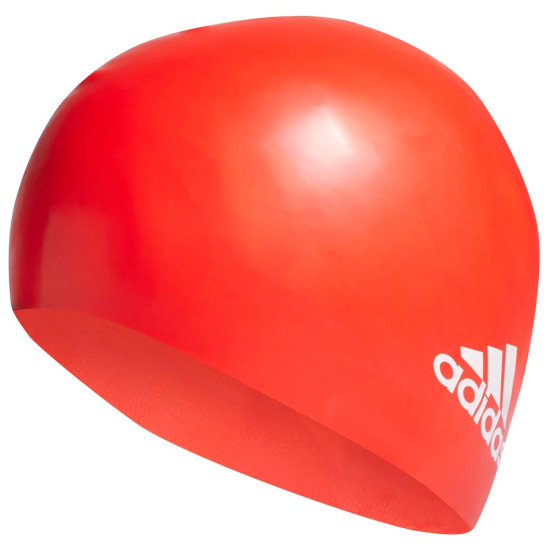 Adidas Παιδικό σκουφάκι κολύμβησης 3-Stripes Silicone Swim Cap Adidas Παιδικό σκουφάκι κολύμβησης 3-Stripes Silicone Swim Cap